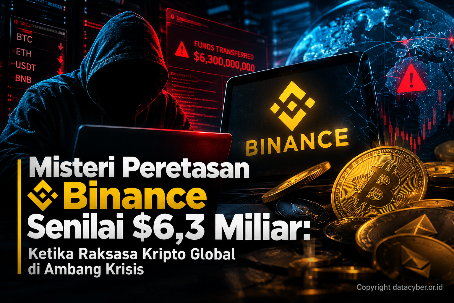 Misteri Peretasan Binance Senilai $6,3 Miliar: Ketika Raksasa Kripto Global di Ambang Krisis
