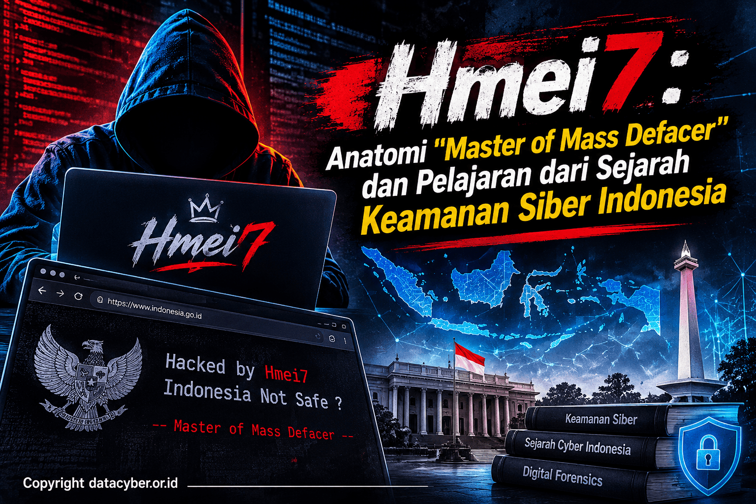Hmei7: Anatomi "Master of Mass Defacer" dan Pelajaran dari Sejarah Keamanan Siber Indonesia